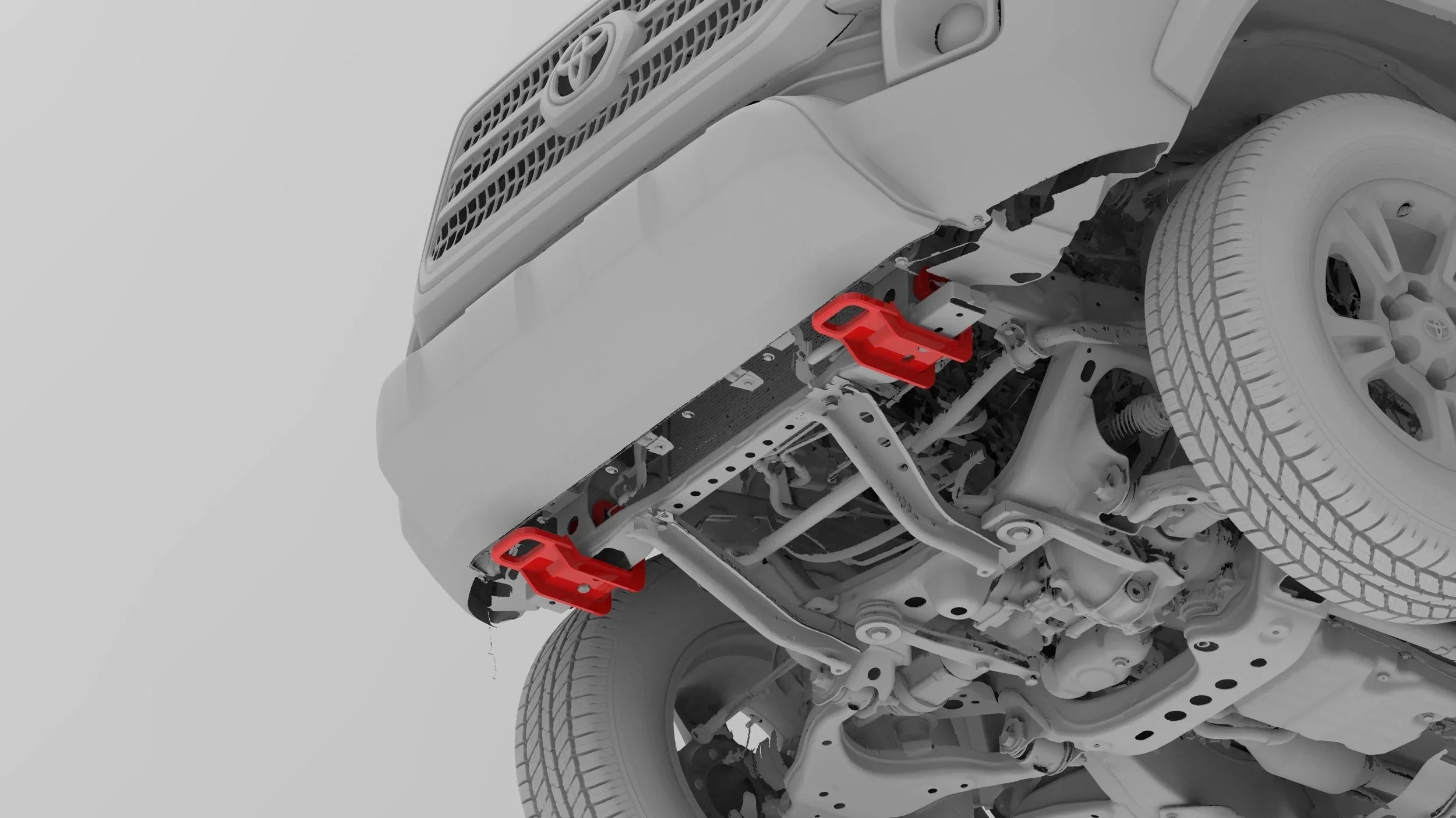 2016-2023 Toyota Tacoma Front Recovery Points