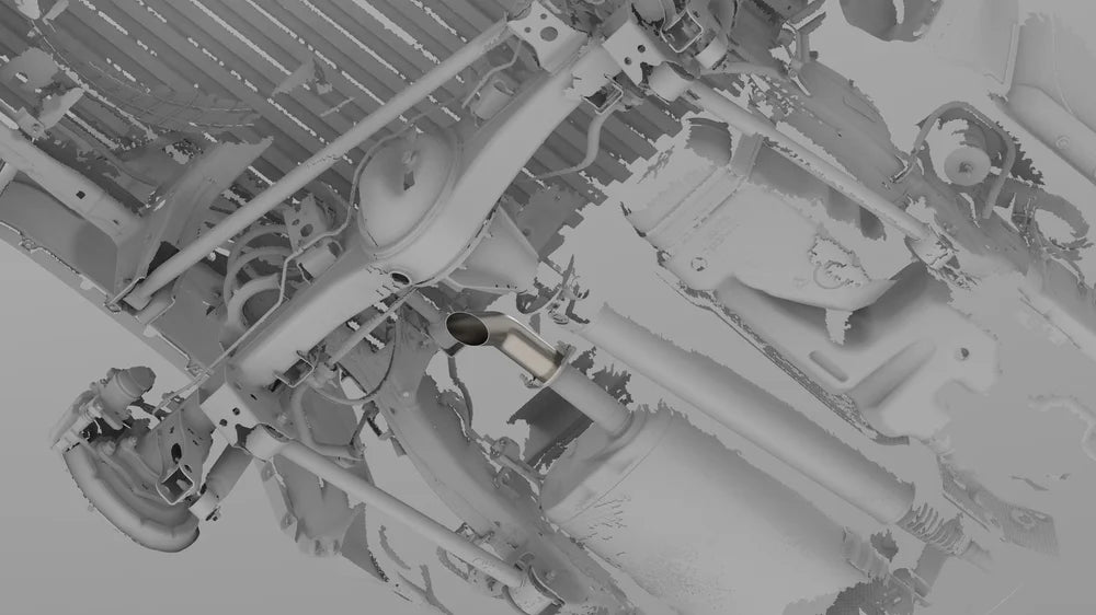 2023-Current Toyota Sequoia Titanium Axle Dump Exhaust Tip