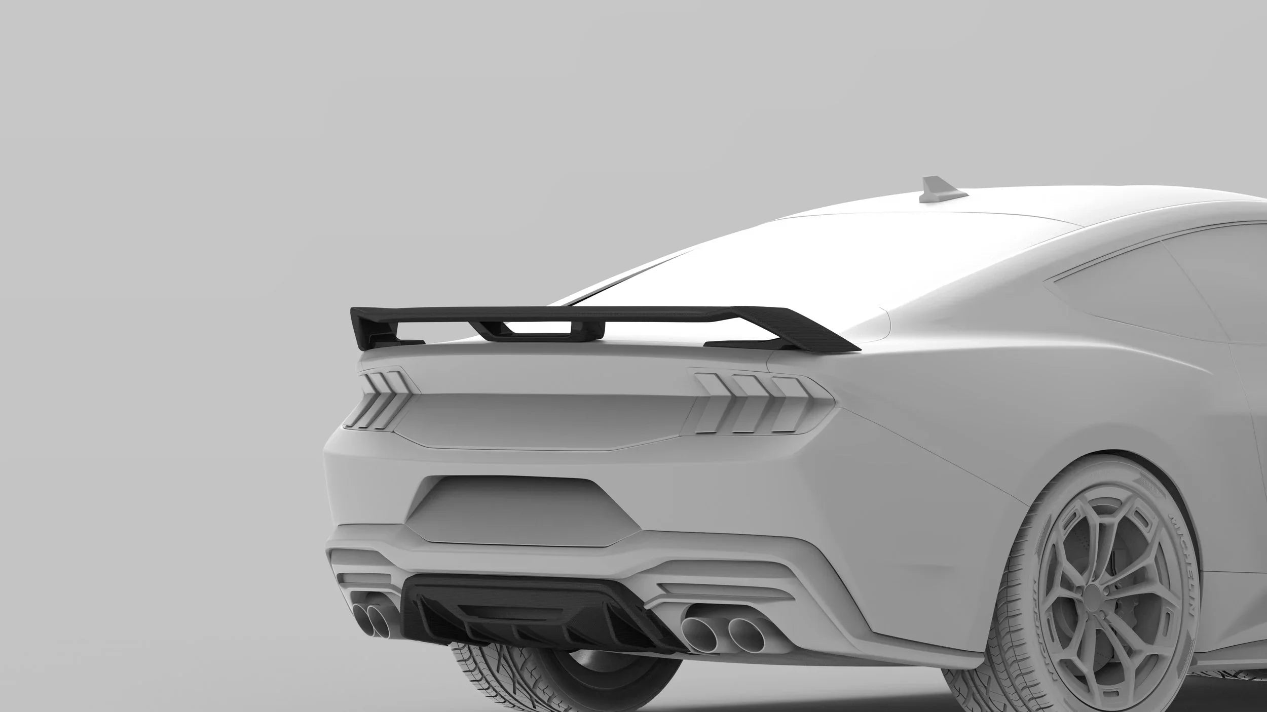 2024-Current Ford Mustang Carbon Fiber Performance Pack Wing