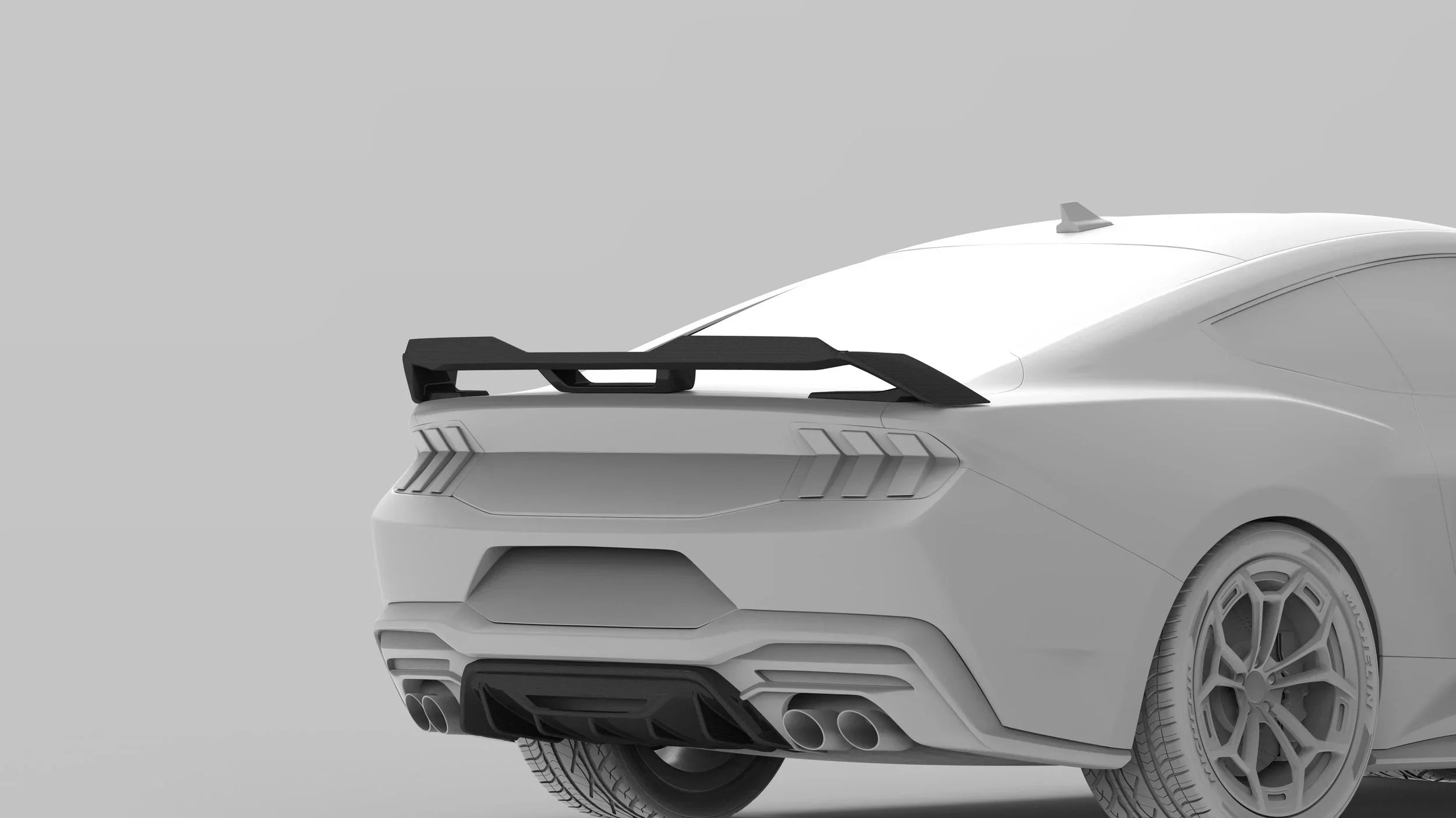 2024-Current Ford Mustang Carbon Fiber Performance Pack Wing