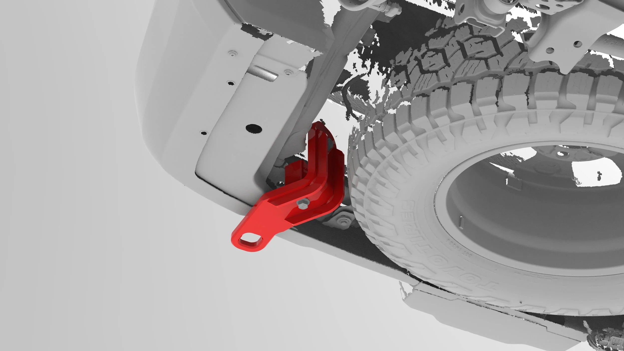 2024-Current Lexus GX550/Toyota Land Cruiser Rear Recovery Point