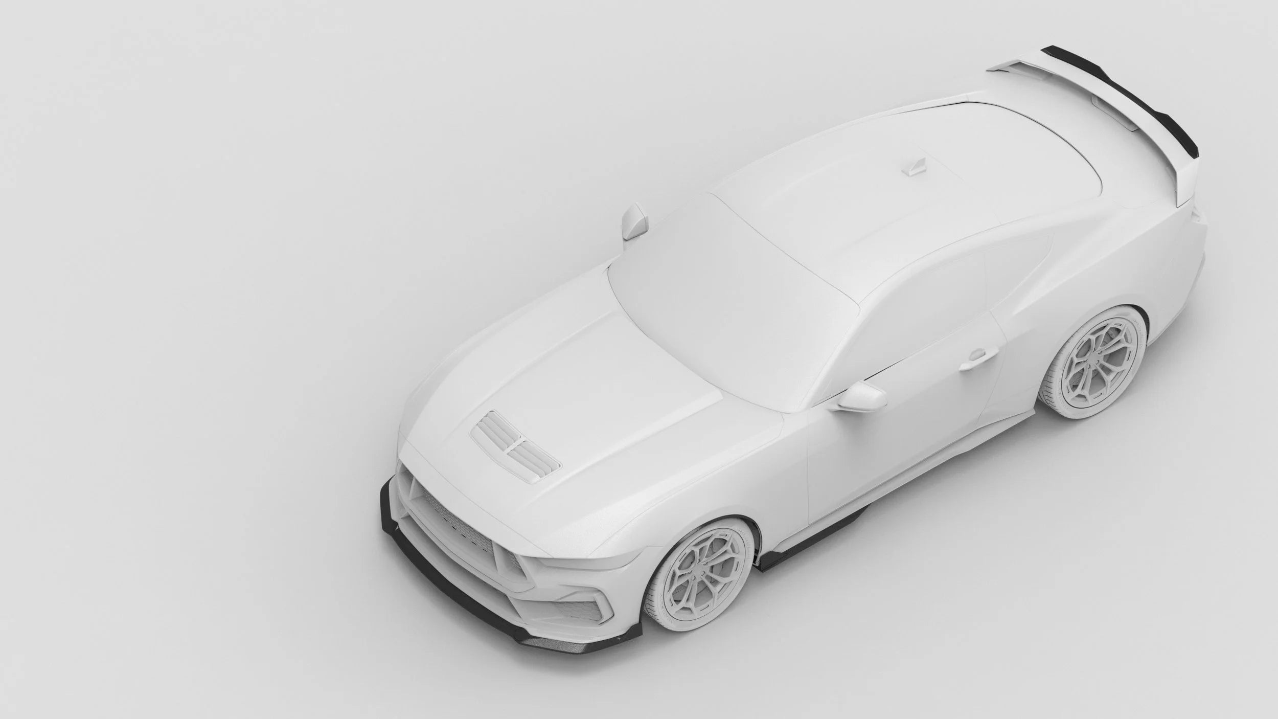 2024-Current Ford Mustang Front Fender Flares