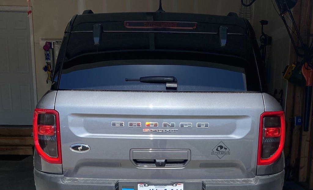 Version 1 Tail Light Overlays - 2021+ Bronco Sport