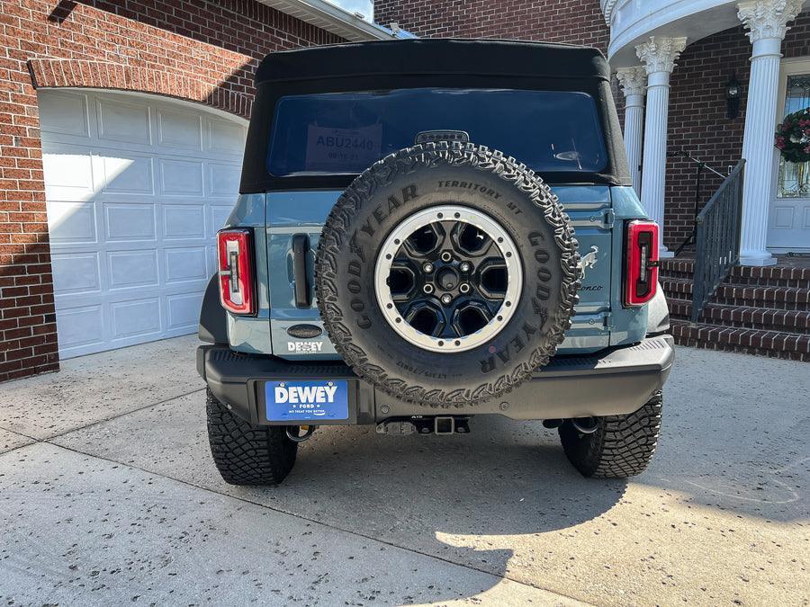 Version 1L Tail Light Overlays - 2021+ Bronco (w/ LED Taillights)