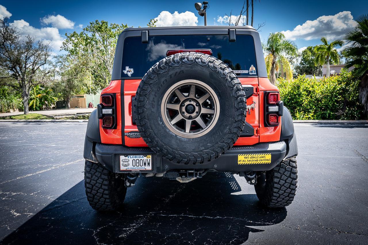 Version 1R Tail Light Overlays - 2021+ Bronco Raptor