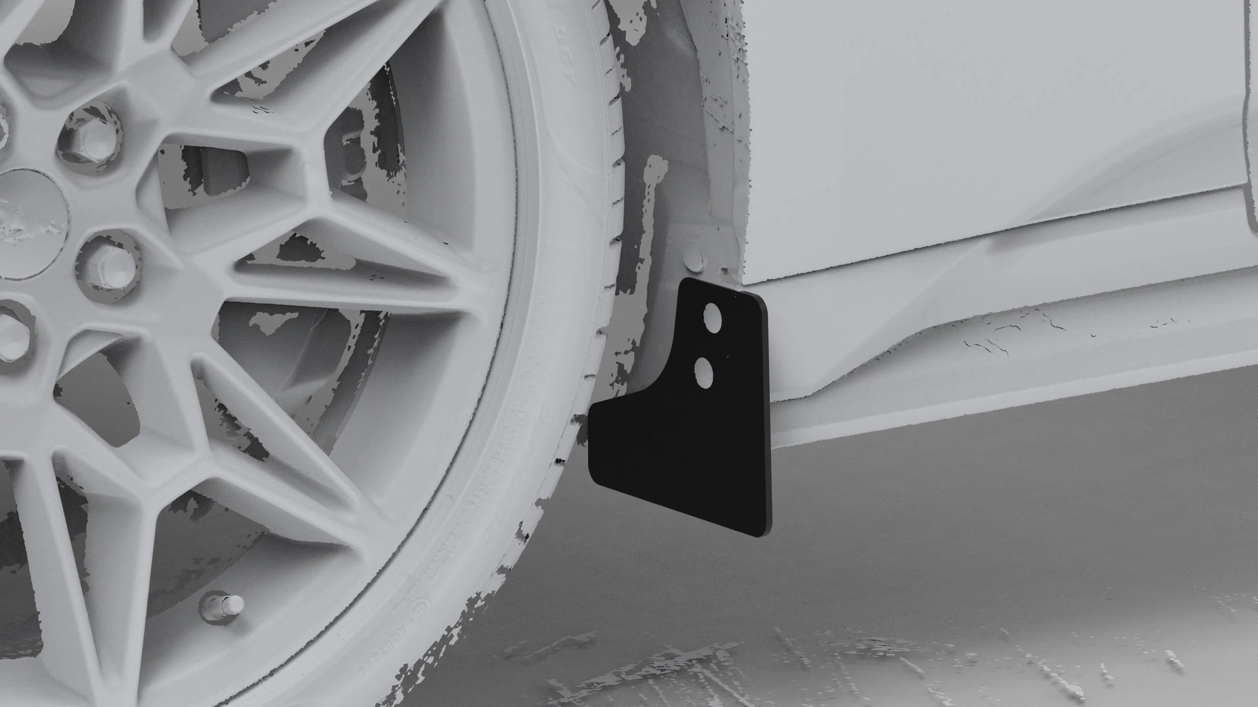 2024-Current Ford Mustang Front Splash Guard