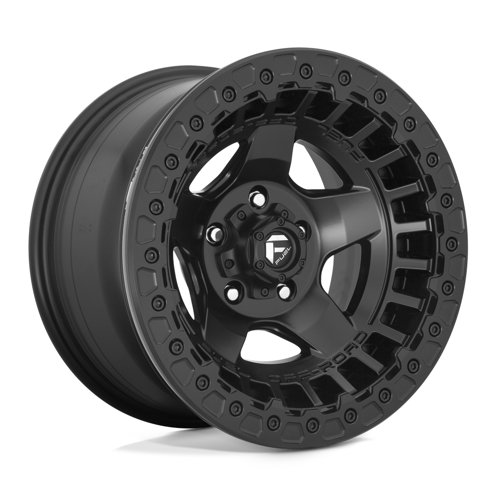 Fuel Warp Beadlock D119 Matte Black wheel, multiple bolt patterns