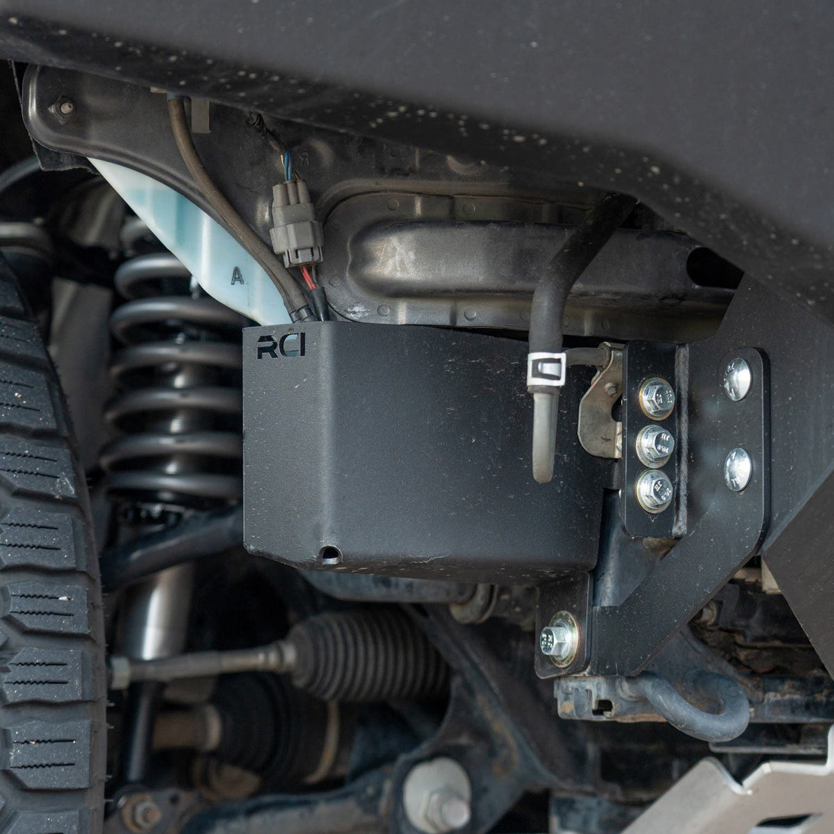 RCI washer fluid reservoir skid plate for 2010-2024 Toyota 4Runner