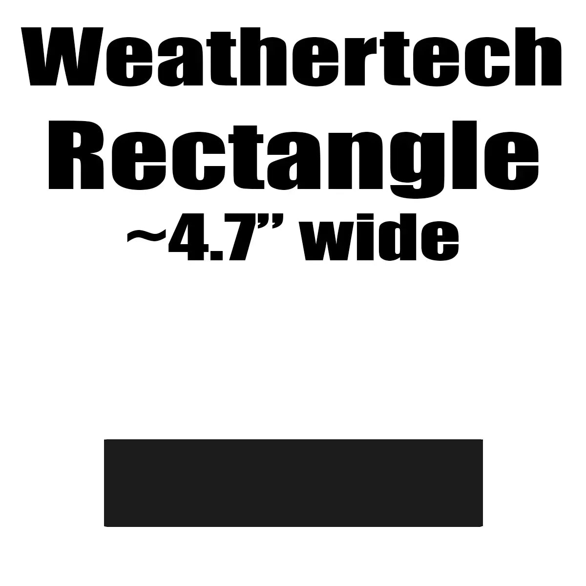 4Runner Weathertech or Husky Floor Mat Logo (Etched) - Universal