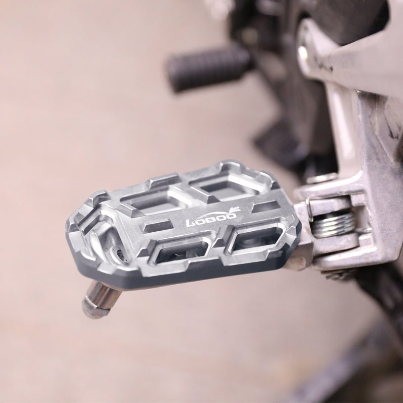 LOBOO Wide Foot Pegs For HONDA CB400X/CB500X/NC750X/NX400