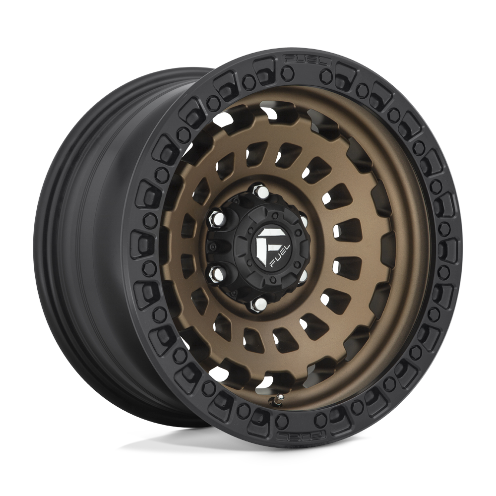 Fuel Zephyr D633 Matte Bronze Black Bead Ring wheel, universal fit